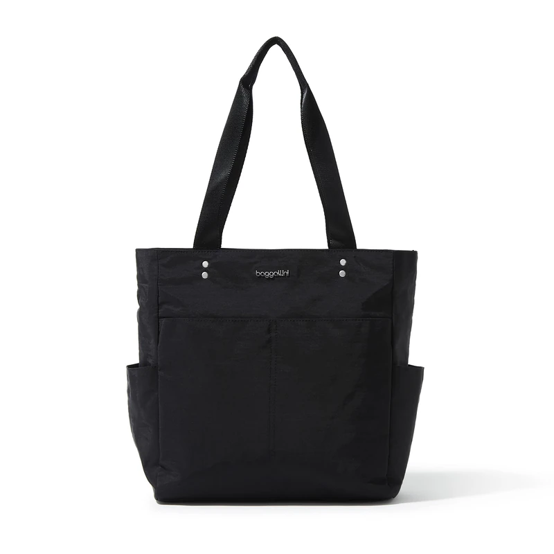 Baggallini Carryall Daily Tote, Black, One Size