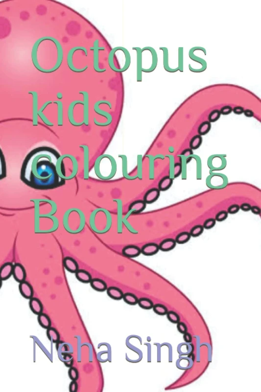 Octopus kids colouring Book