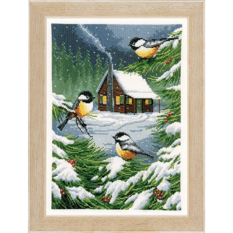 Vervaco Winter Scene Counted Stitch Kit