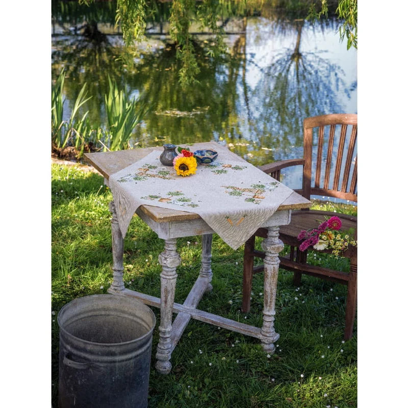Linen Tablecloth Kit Garden Materials