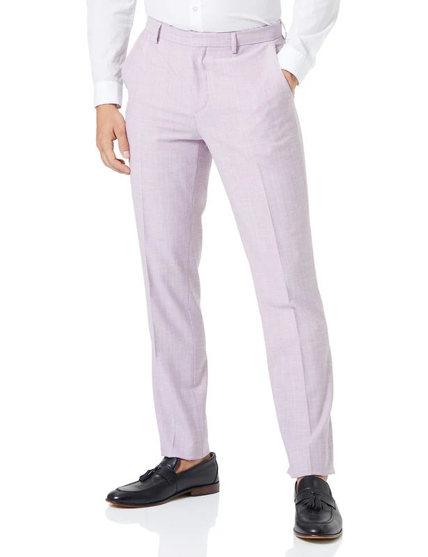 HUGO Men's Getlin232x Trousers, Open Purple564, W44