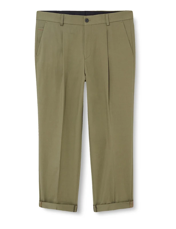 HUGO Men's Gelos232x Trousers, Dark Beige251, W46