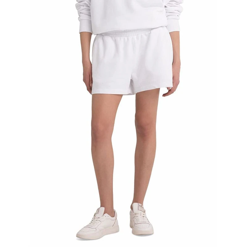 REPLAY Women's Casual Shorts, 001 White, S