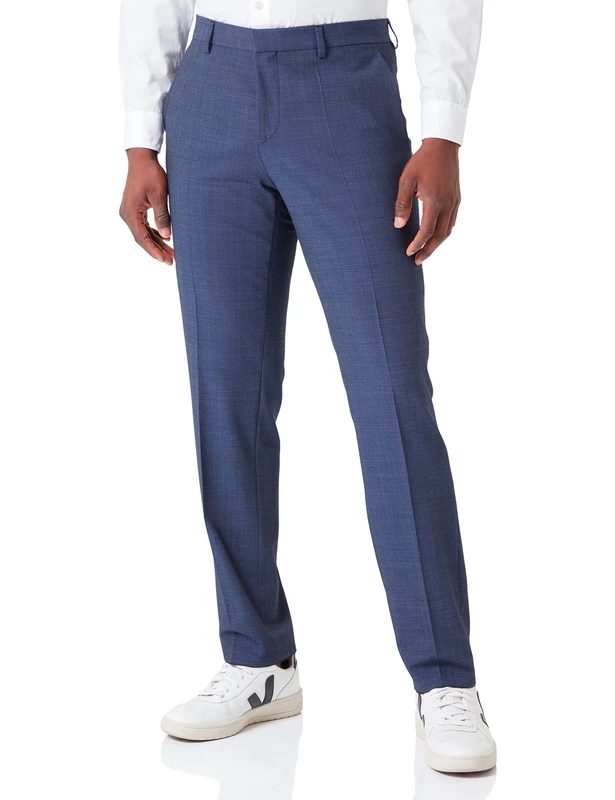 HUGO Men's Getlin232x Trousers, Dark Blue405, W46