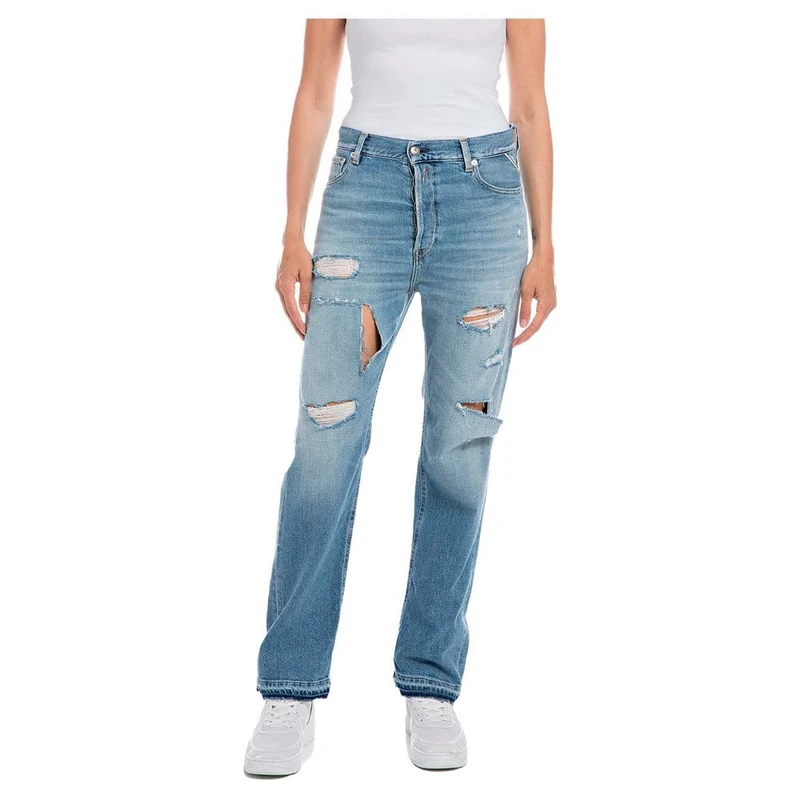 REPLAY Women's Jaylie Jeans, 010 Blue, 29W x 30L