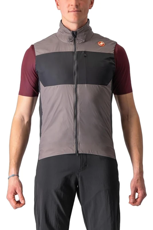 Castelli 4522010-064 UNLIMITED PUFFY VEST Men's Sports vest NICKEL GRAY/DARK GRAY XXL