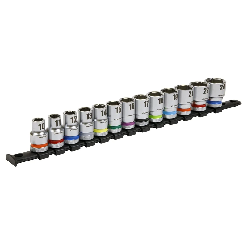 Sealey Drive Socket Set - Platinum 13pc 1/2" Sq AK2661