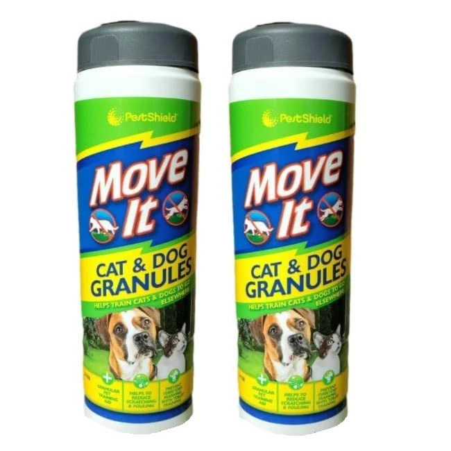 SuperGift.com 2x Cat & Dog Repellent Prevent Cat & Dog Fouling/Poop, Outdoor Garden Powder 240g Each