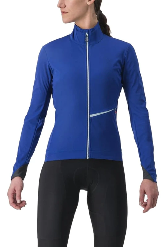 CASTELLI Go W Women's Cycling Jacket, Waterproof and Breathable, Rain and Wind Protection, Lightweight and Compact