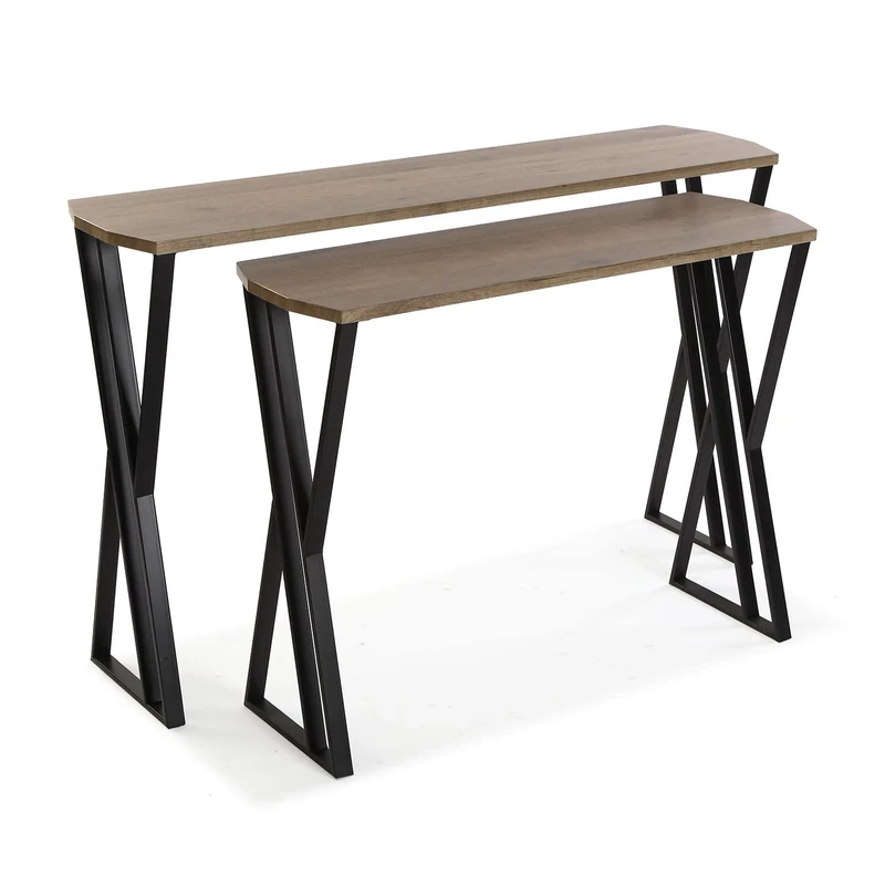 Versa Oakland Console Table, Narrow table, 75x30x120cm