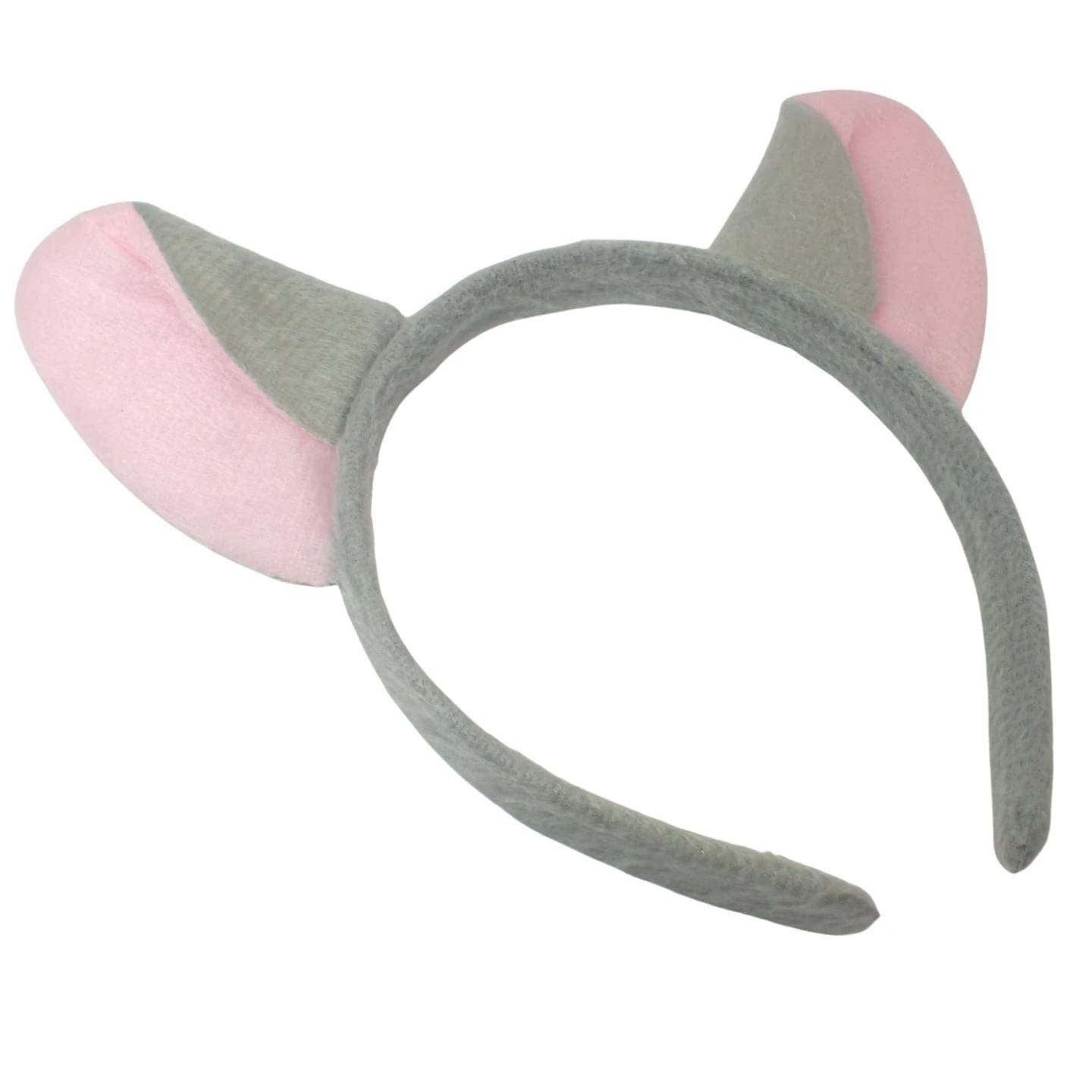 Topkids Accessories Earbands: Black Mouse Ears with Spotty Bow - Adult & Kids Mouse Ears on Alice Band - Grey Mouse Ears Costume