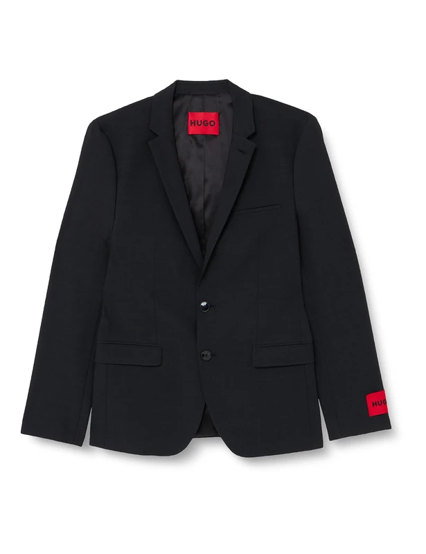 HUGO Men's ArtiM204X Jacket, Charcoal10, 50, Charcoal10