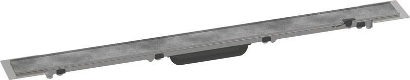 hansgrohe RainDrain Rock Shower Channel Ready-to-Use Set 800 mm Tilable Shower Floor Drain Can Be Shortened