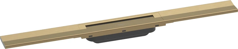 hansgrohe RainDrain Flex Shower Drain Set 700 mm Floor Drain Can Be Shortened Brushed Bronze