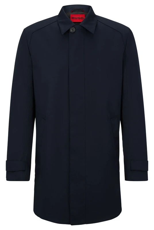 HUGO Men's Marec2321 Coat, Dark Blue405, 90, Dark Blue405