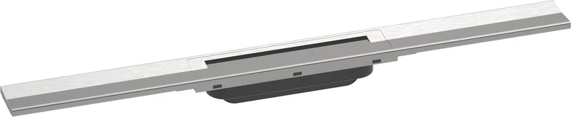 hansgrohe RainDrain Flex Shower Drain Channel 700 mm Floor Drain Can Be Shortened Brushed Stainless Steel