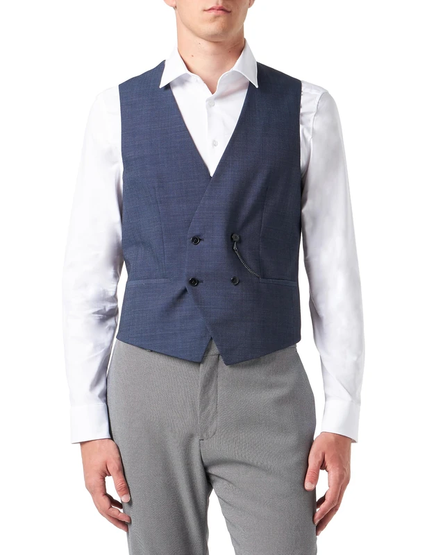 HUGO Men's Vin232 Jacket, Dark Blue405, 46, Dark Blue405