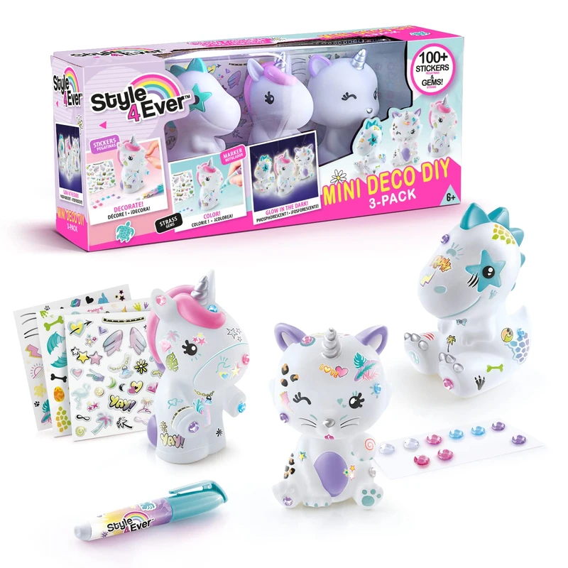 Canal Toys - Style 4 Ever - Mini Deco DIY 3 Pack - Ofg 245