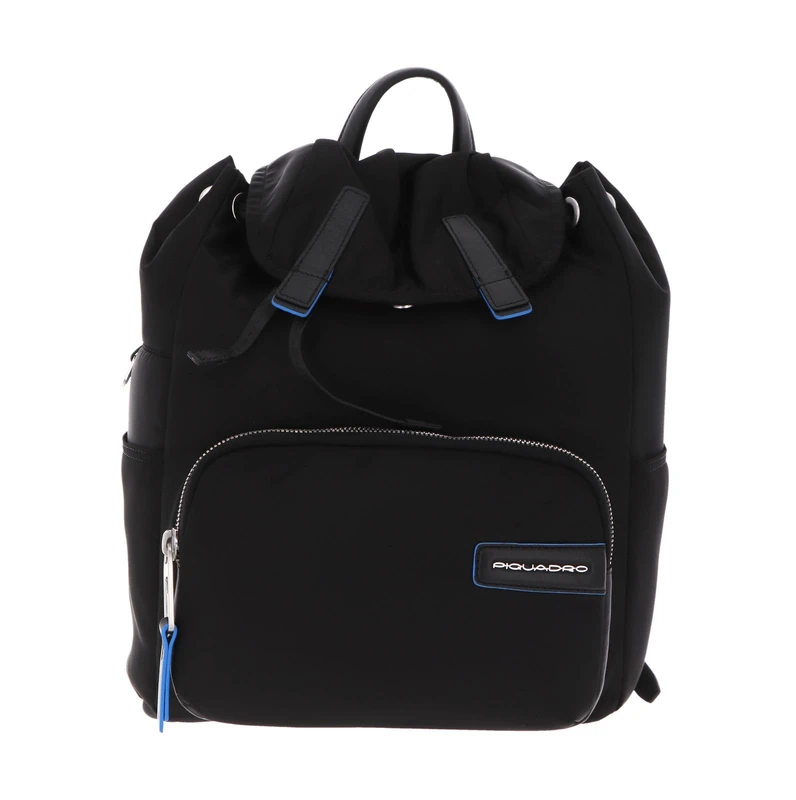 PIQUADRO Women's PQ-RY Backpack, Black, Taglia unica - Image 1