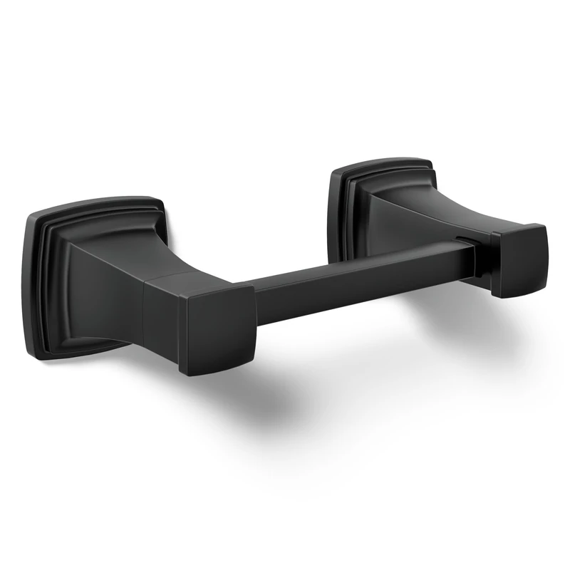 Kohler 27413-BL RIFF Toilet Tissue Holder, Bathroom Accessory, Matte Black