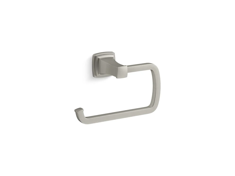Kohler 27412-BN RIFF-Towel Ring, Towel Rack, Vibrant Brushed Nickel