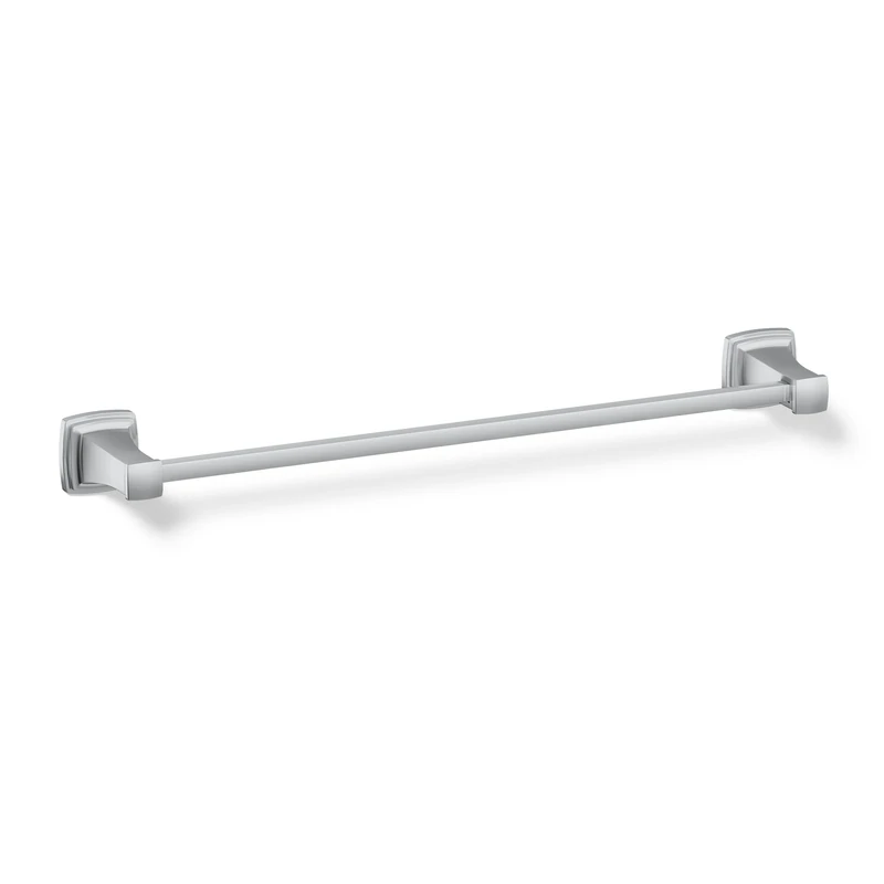 Kohler 27410-CP RIFF 24'' Towel Bar, Bathroom Accessory Towel Rail, Polished Chrome