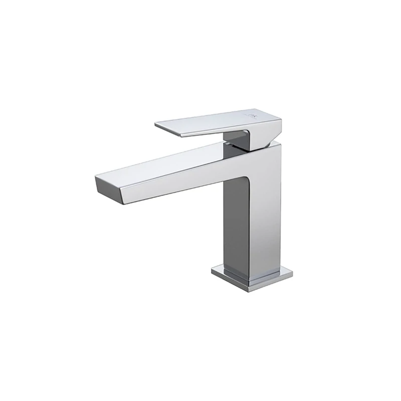 Porcelanosa 100264005 Square Faucet, Chrome