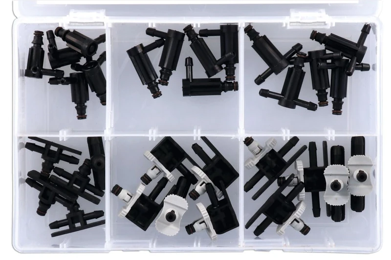 Connect 34080 Assorted Popular Common Rail Connectors 30pc - Suitable for Bosch