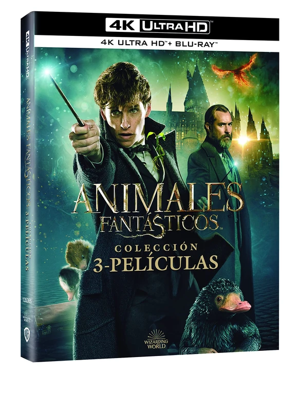 Animales Fantásticos - Colección 3 Películas Ultra HD - BD