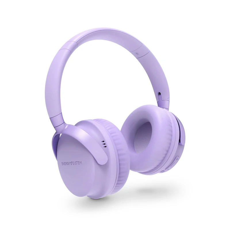 Energy Sistem Style 3 Lavender Wireless Headphones (Bluetooth® 5.1 wireless technology, Deep Bass, HQ Voice Calls, Long Battery Life: 25 h) Violet