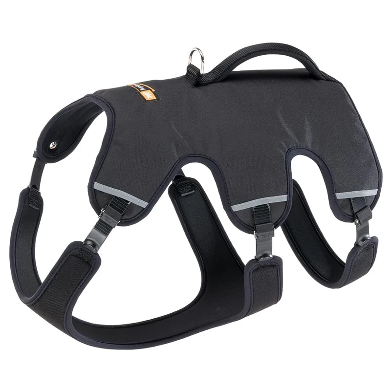 Ferplast Dog Harness Large ERGOTREKKING EXTRA LARGE, Escape Proof Dog Harness, Greyhound, Adjustable Harness for Dogs, Reflective, Padded, 6 Closures, Ideal for Trekking