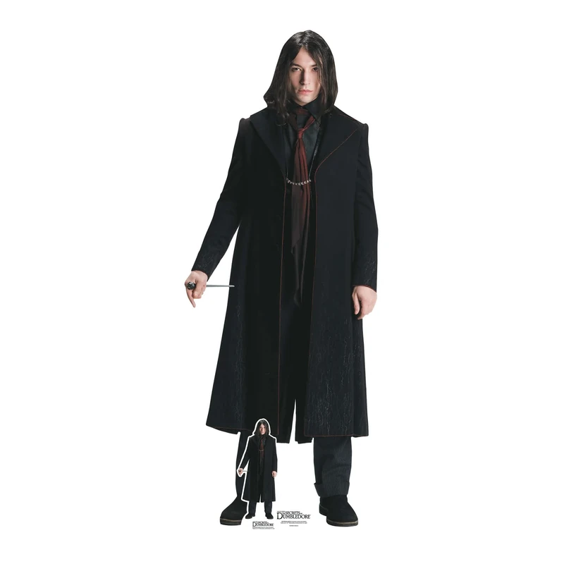 STAR CUTOUTS Cutouts Ltd SC4058 Credence Ezra Miller Lifesize Cardboard Cutout Perfect for Birthdays, Gifts, Parties & Fans Fantastic Beasts
