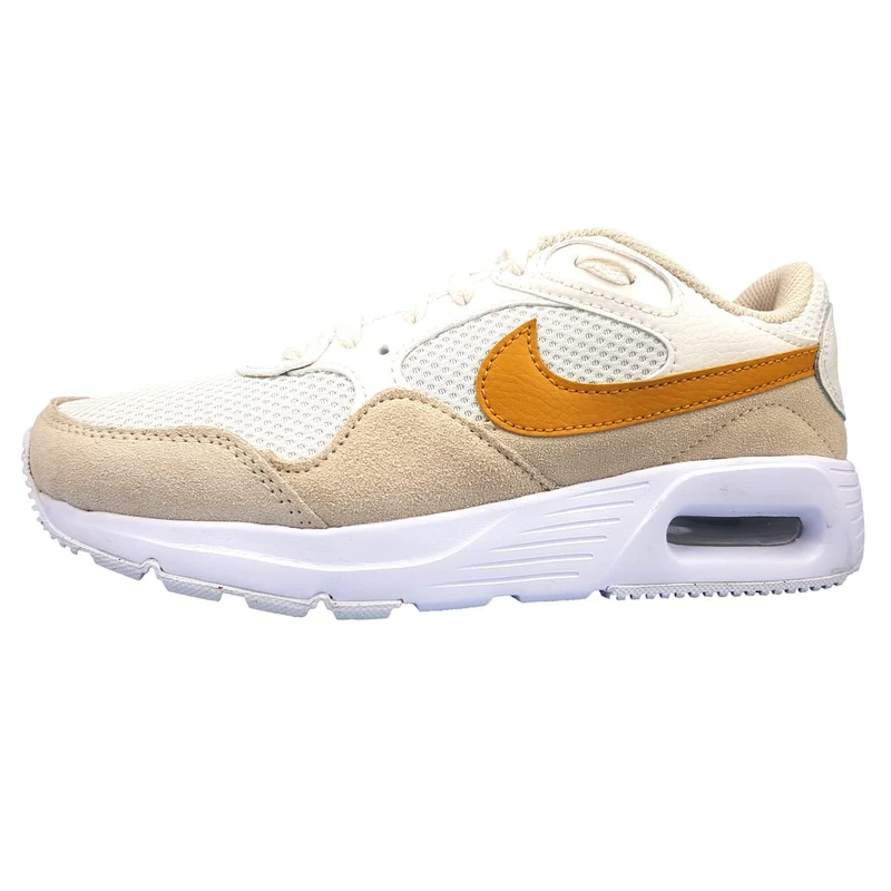 Nike Women's Air Max Sneaker, Phantom/Gold Suede-Sanddrift-W, 7.5 UK