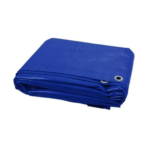 4 x 6 m Blue Heavy Duty Tarpaulin Waterproof Cover Tarp Ground Camping Sheet Tent