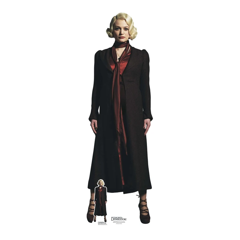 Star Cutouts SC4059 Queenie Goldstein Alison Sudol Lifesize Cardboard Cutout – Fantastic Beasts Wizarding World Party Decoration & Fan Display - Image 1