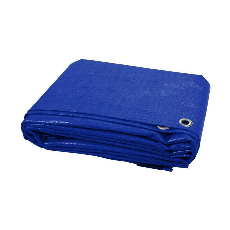 4 x 8 m Blue Heavy Duty Tarpaulin Waterproof Cover Tarp Ground Camping Sheet Tent