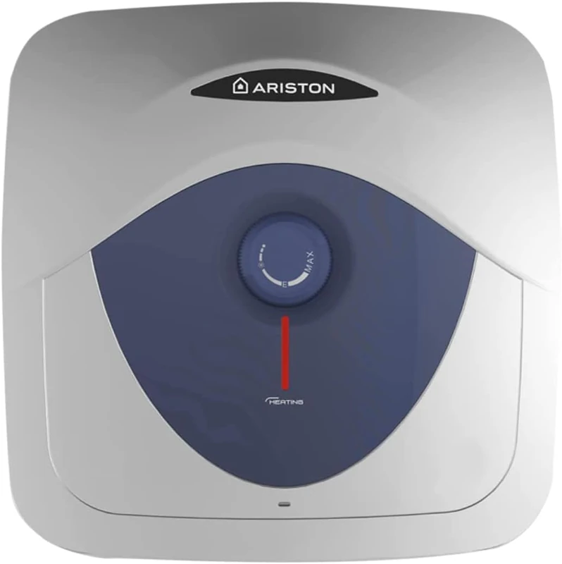 Ariston Blu Evo RS – Electric Water Heater Low Consumption Vertical, Electric Thermos 10 litres Powerful Reduced Size 27.5 x 36 x 36 cm – Made for Installation in Spain (Energy Class A)