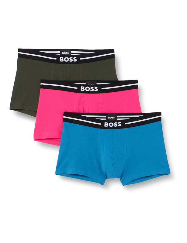 BOSS Men's Trunk 3p Bold, Open Miscellaneous970, M