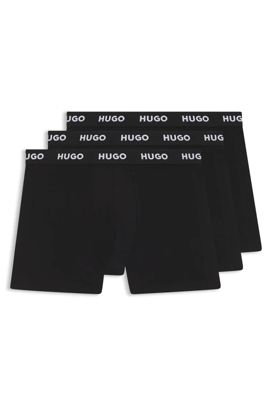 HUGO Eng Anliegende Boxershorts Aus Stretch-baumwolle Im Dreierpack