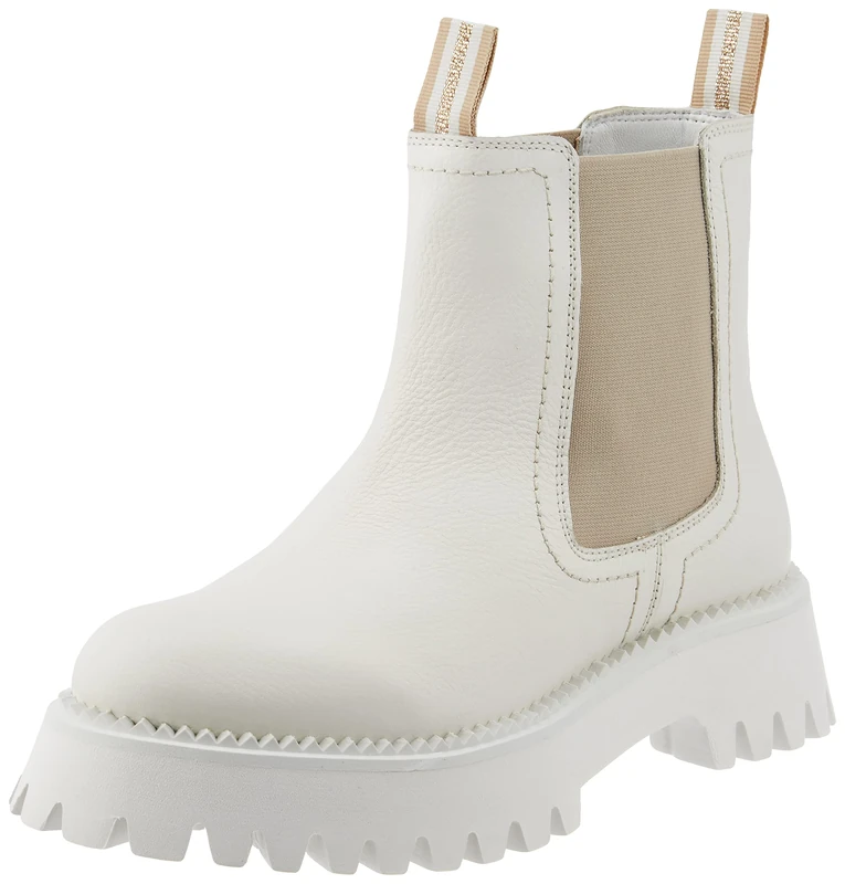 ARA Women's Amsterdam Chelsea Boots, cream, 42.5 EU - Image 1
