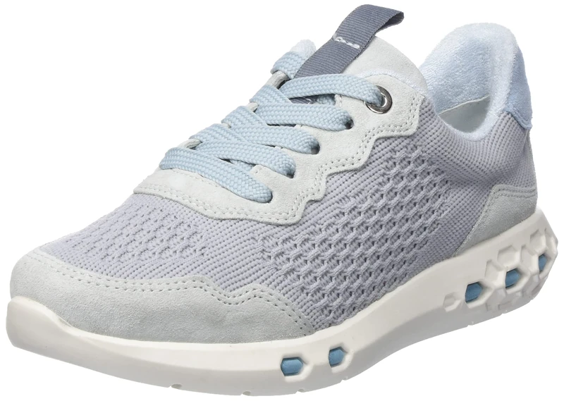 ARA Women's Jumper Trainers, Nebbia Pebble Aqua, 37 EU Weit
