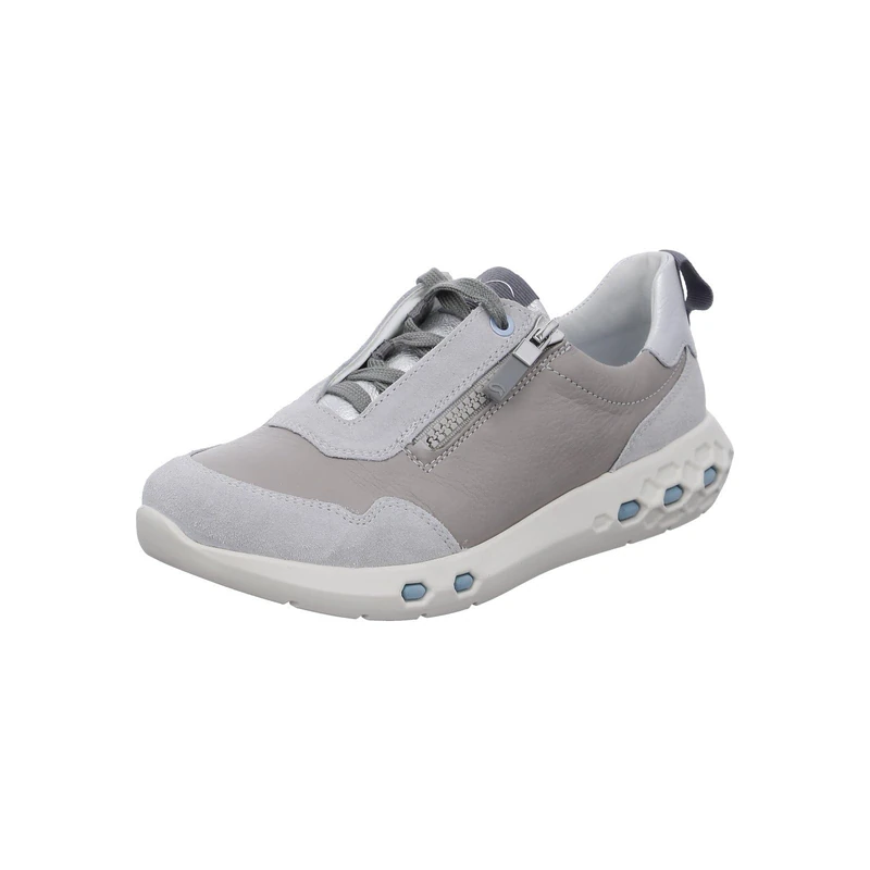 ARA Women's Jumper Sneaker, Nebbia Pebble Silver, 4 UK