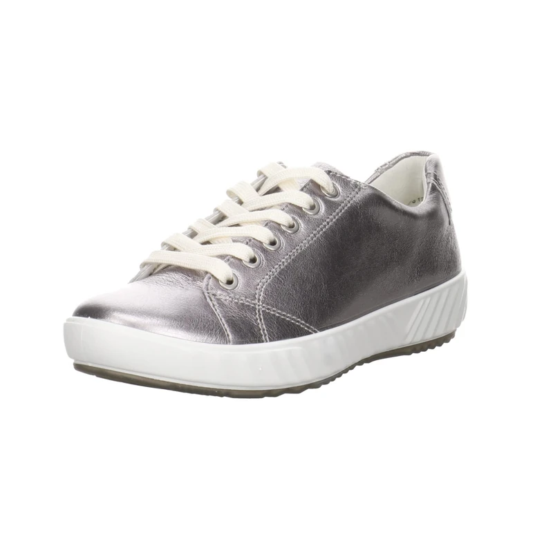 ARA Women's Avio Sneaker, Silver, 5 UK