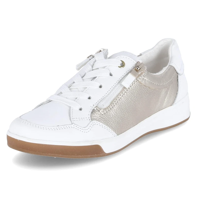 ARA Rome Women's Lace Up Shoes White Night, White Platinum, 36 EU