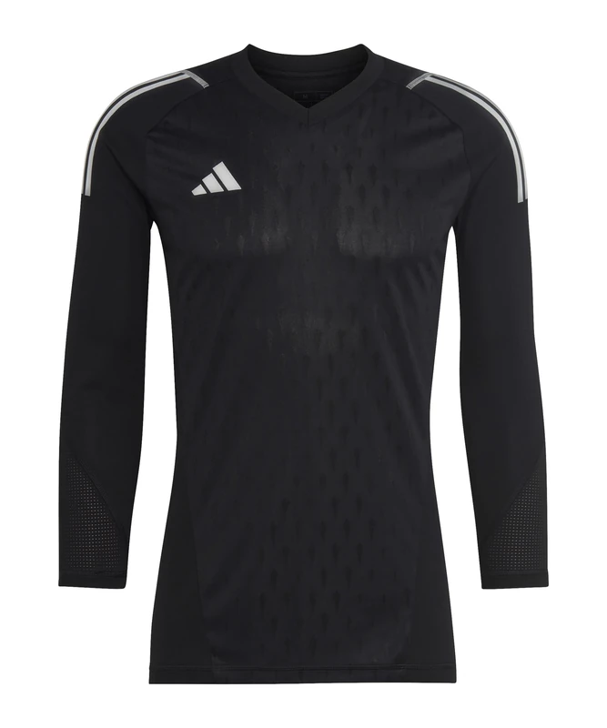 adidas Men's Jersey (Long Sleeve) Tiro 23 Pro Long Sleeve Goalkeeper Jersey, Black, HK7664, Size XL