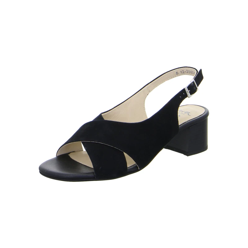 ARA Women's Prato Sandal, Black, 4.5 UK - Image 1
