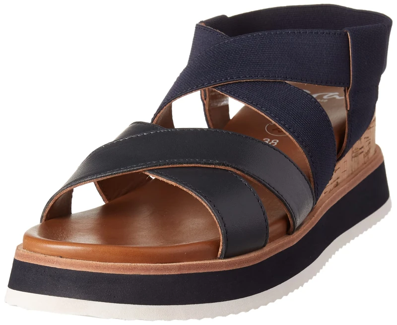 ARA Women's Valencia Sandal, Blue, 6.5 UK