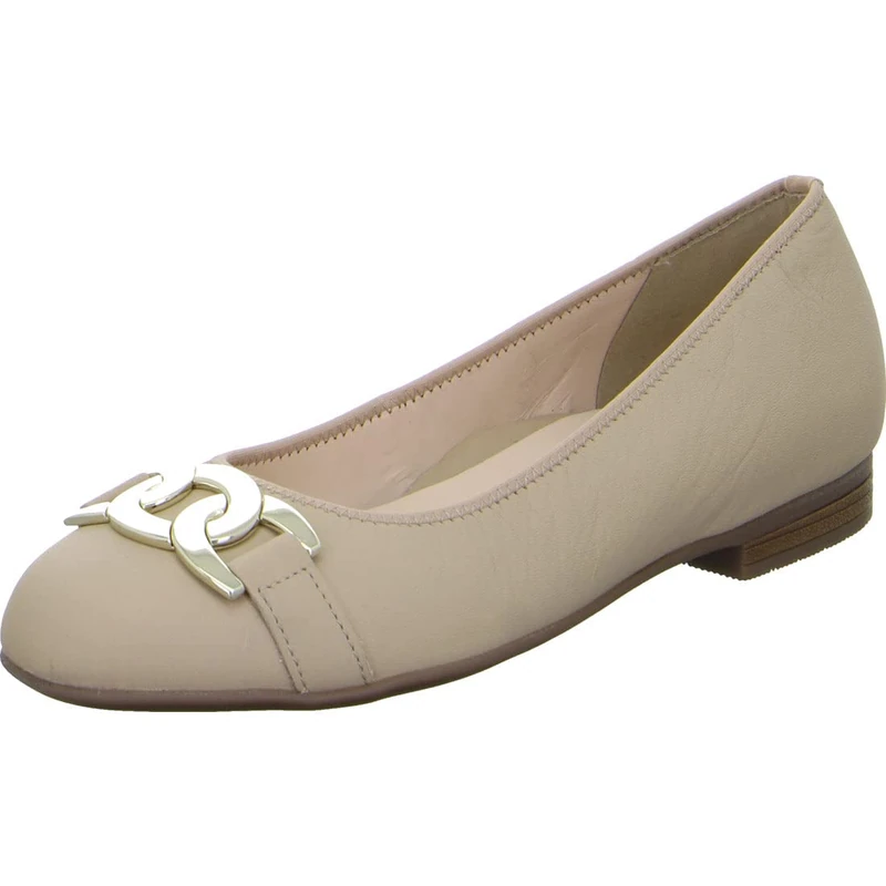 ARA Women's Sardinia Ballet Flat, Sand, 2.5 UK