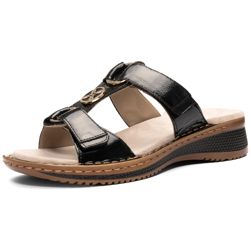 ARA Hawaii Women's Mules Black, black, 6 UK