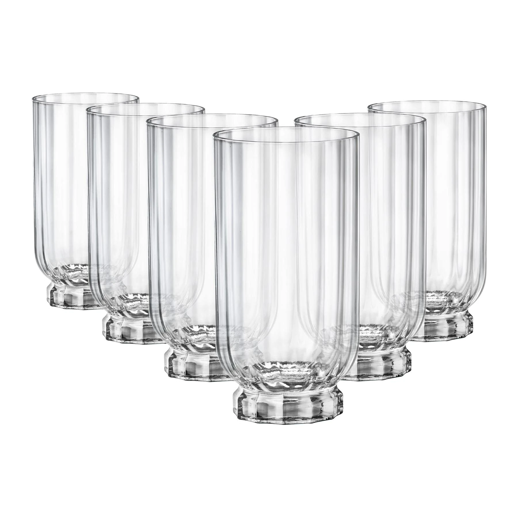 Rocco Bormioli Bormioli Rocco Florian 1840243 Glass Set 43 cl Transparent